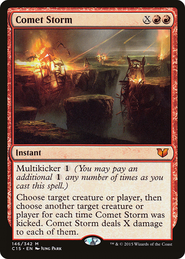 Comet Storm (C15-146) - Commander 2015 - Premium MTG Single from Wizards of the Coast - Just $0.85! Shop now at Game Crave Tournament Store