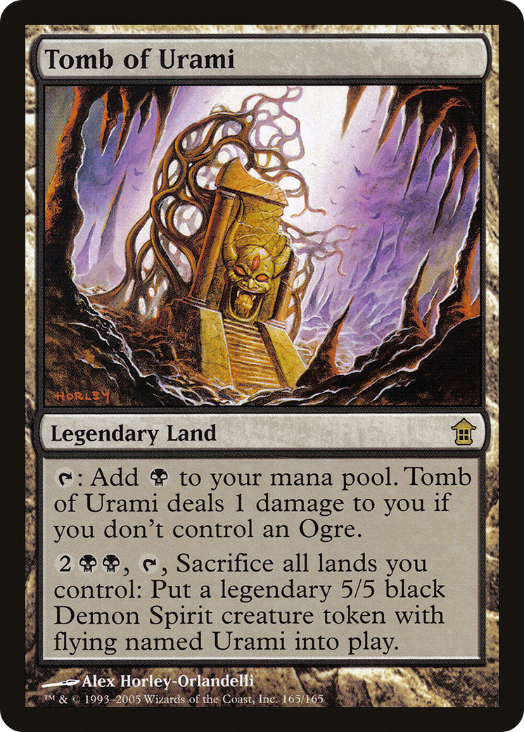 Tomb of Urami (SOK-165) - Saviors of Kamigawa Foil - Premium MTG Single from Wizards of the Coast - Just $8.72! Shop now at Game Crave Tournament Store
