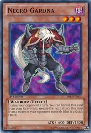 Necro Gardna (SDLI-EN023) - Structure Deck: Realm of Light 1st Edition - Premium Yugioh Single from Konami - Just $0.25! Shop now at Game Crave Tournament Store