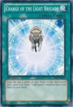Charge of the Light Brigade (SDLI-EN027) - Structure Deck: Realm of Light 1st Edition - Premium Yugioh Single from Konami - Just $0.37! Shop now at Game Crave Tournament Store