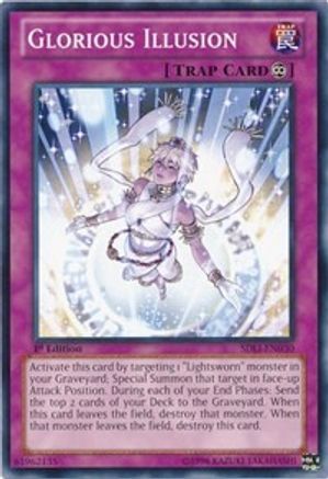 Glorious Illusion (SDLI-EN030) - Structure Deck: Realm of Light 1st Edition - Premium Yugioh Single from Konami - Just $0.14! Shop now at Game Crave Tournament Store