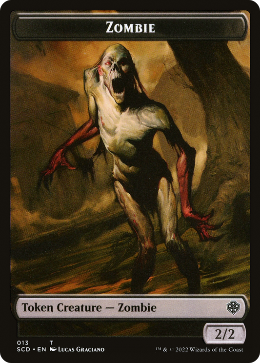 Zombie (TSCD-013) - Starter Commander Deck Tokens - Premium MTG Single from Wizards of the Coast - Just $0! Shop now at Game Crave Tournament Store