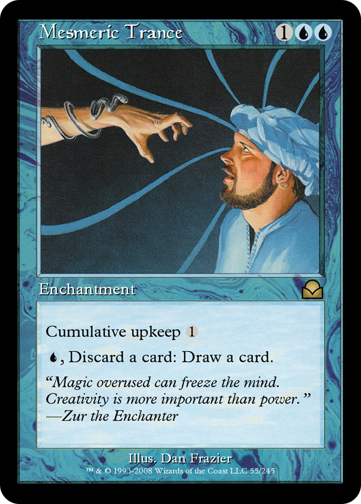 Mesmeric Trance (ME2-055) - Masters Edition II - Premium MTG Single from Wizards of the Coast - Just $0! Shop now at Game Crave Tournament Store