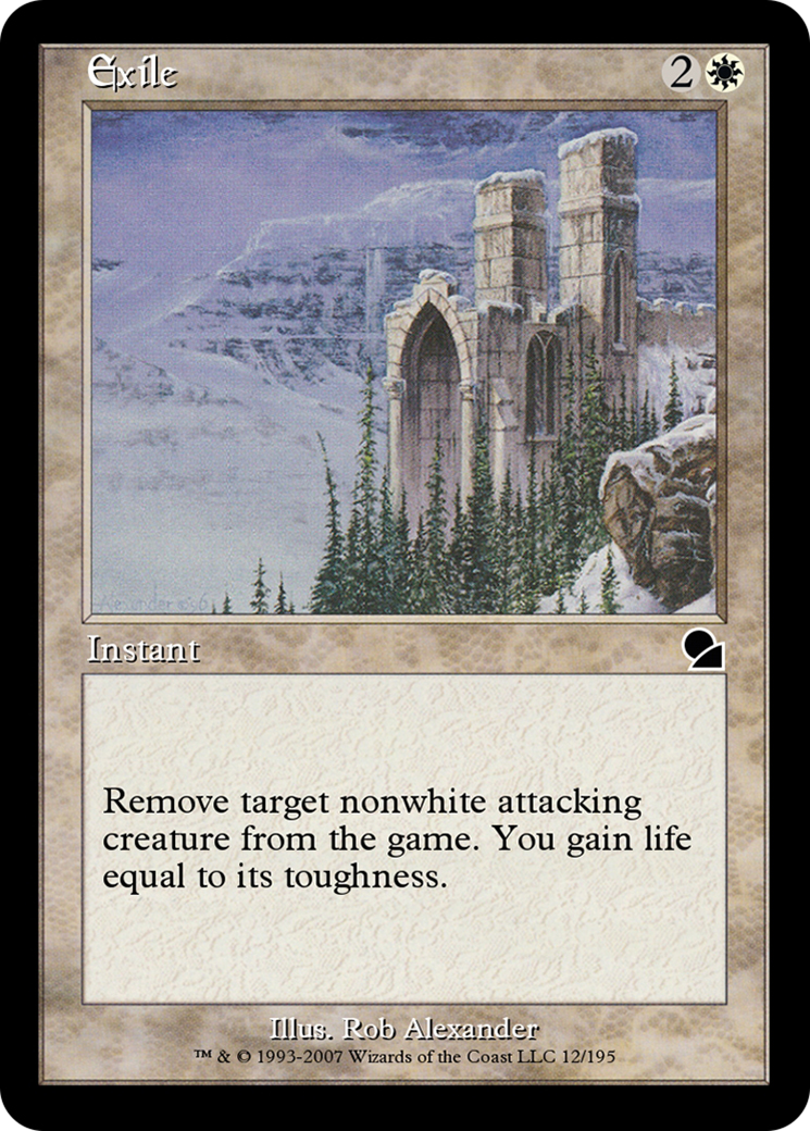 Exile (ME1-012) - Masters Edition - Premium MTG Single from Wizards of the Coast - Just $0! Shop now at Game Crave Tournament Store
