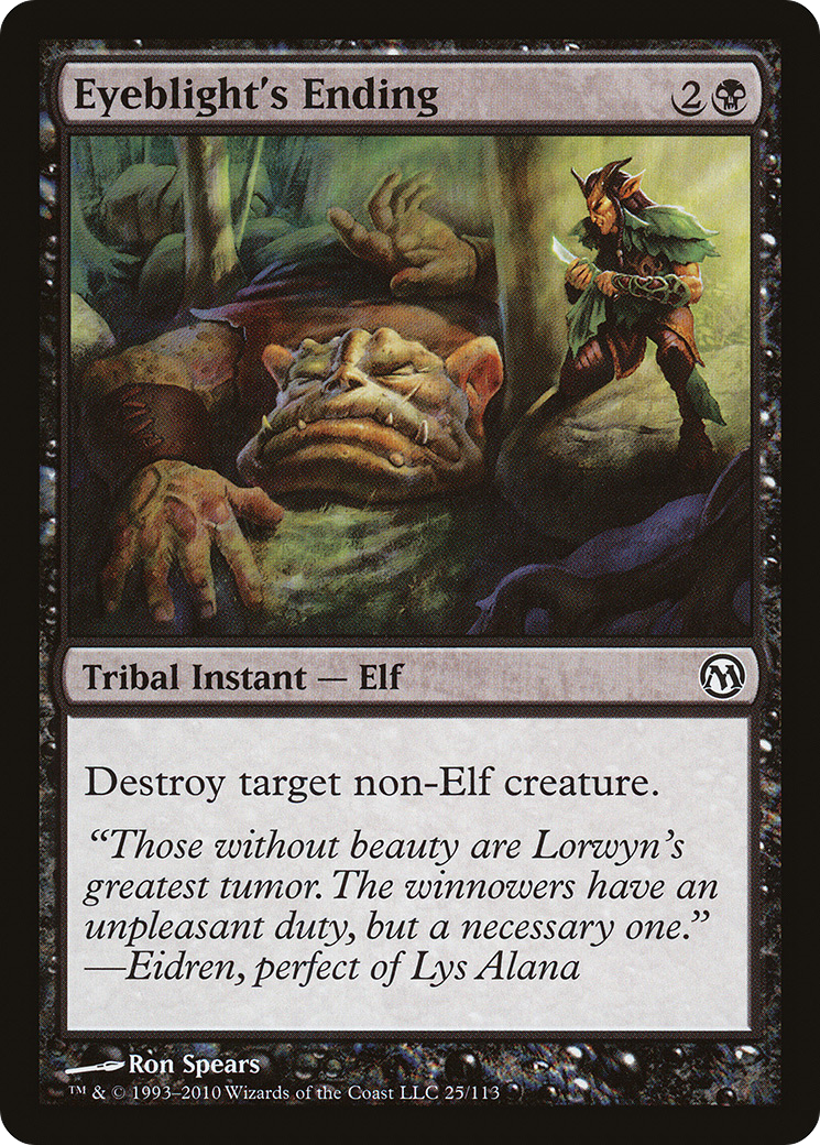 Eyeblight's Ending (DPA-025) - Duels of the Planeswalkers - Premium MTG Single from Wizards of the Coast - Just $0.08! Shop now at Game Crave Tournament Store
