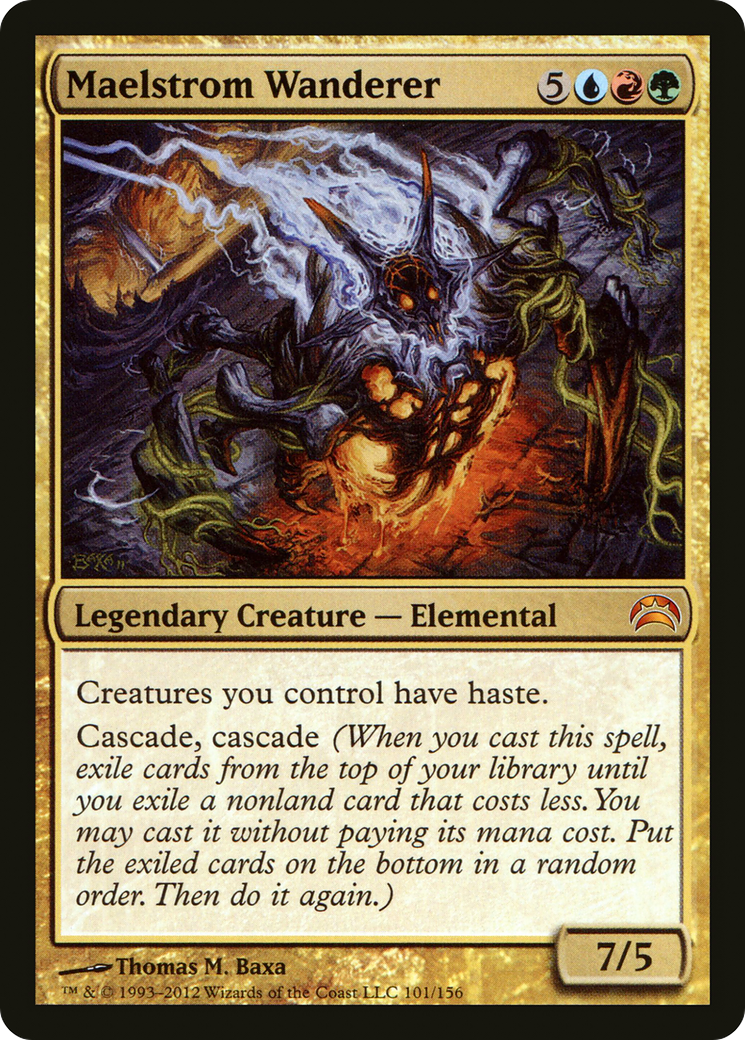 Maelstrom Wanderer (PC2-101) - Planechase 2012 - Premium MTG Single from Wizards of the Coast - Just $0.75! Shop now at Game Crave Tournament Store