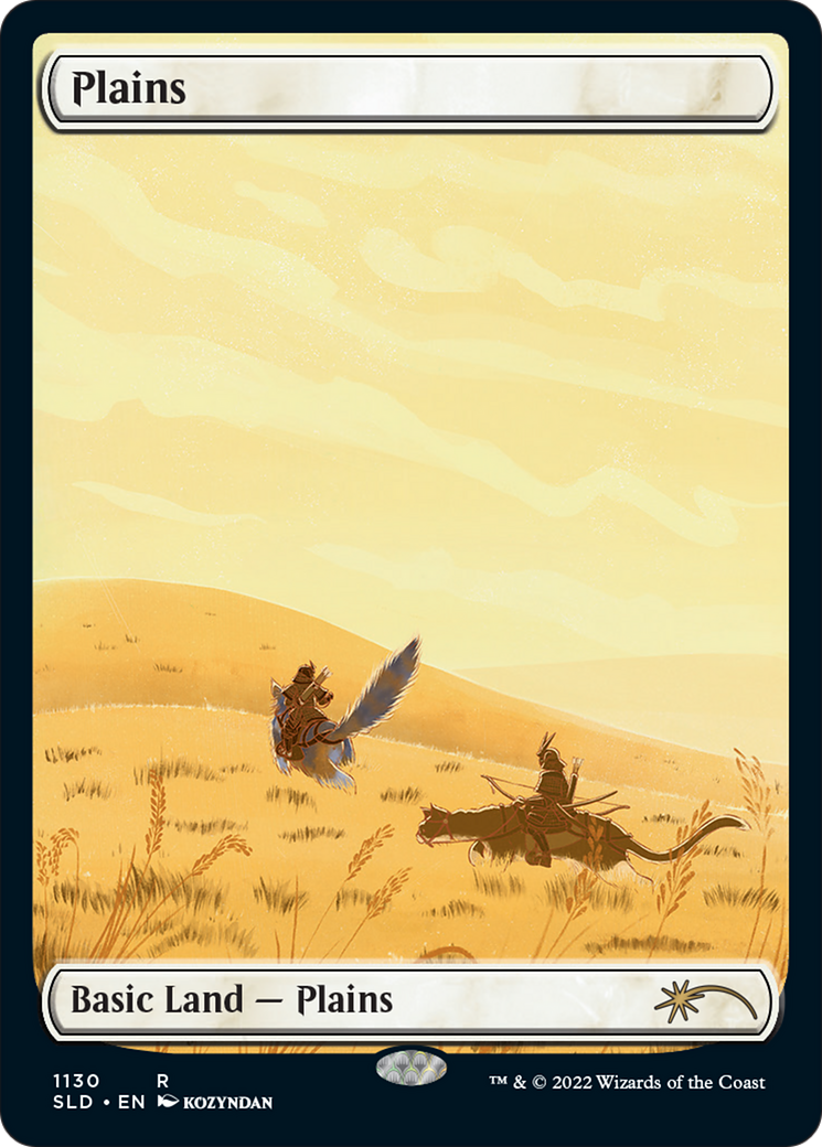 Plains (SLD-1130) - Secret Lair Drop Foil - Premium MTG Single from Wizards of the Coast - Just $3.63! Shop now at Game Crave Tournament Store