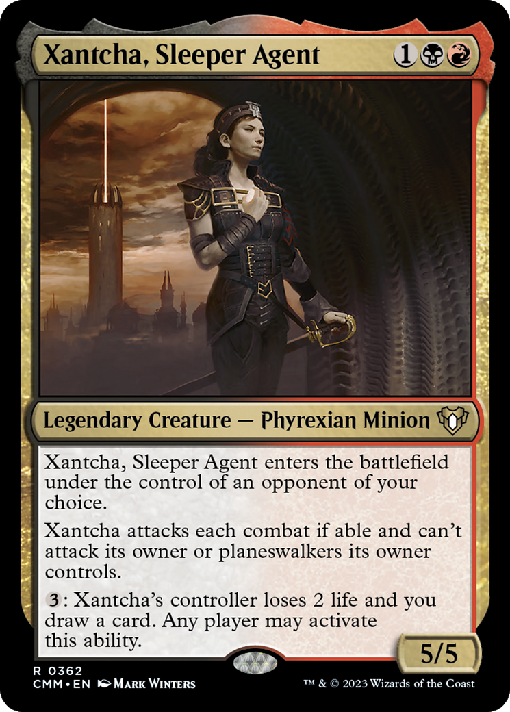 Xantcha, Sleeper Agent (CMM-362) - Commander Masters - Premium MTG Single from Wizards of the Coast - Just $0.86! Shop now at Game Crave Tournament Store