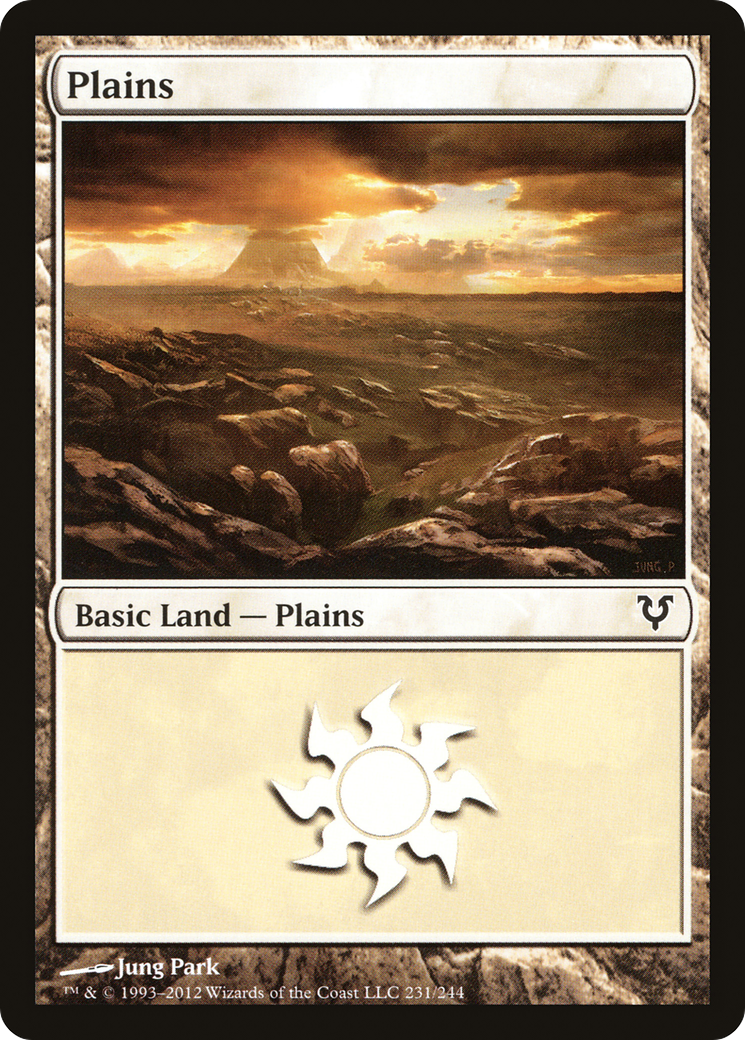 Plains (AVR-231) - Avacyn Restored Foil - Premium MTG Single from Wizards of the Coast - Just $0.41! Shop now at Game Crave Tournament Store