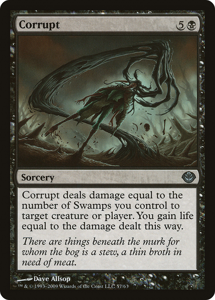 Corrupt (DDD-057) - Duel Decks: Garruk vs. Liliana - Premium MTG Single from Wizards of the Coast - Just $0.08! Shop now at Game Crave Tournament Store