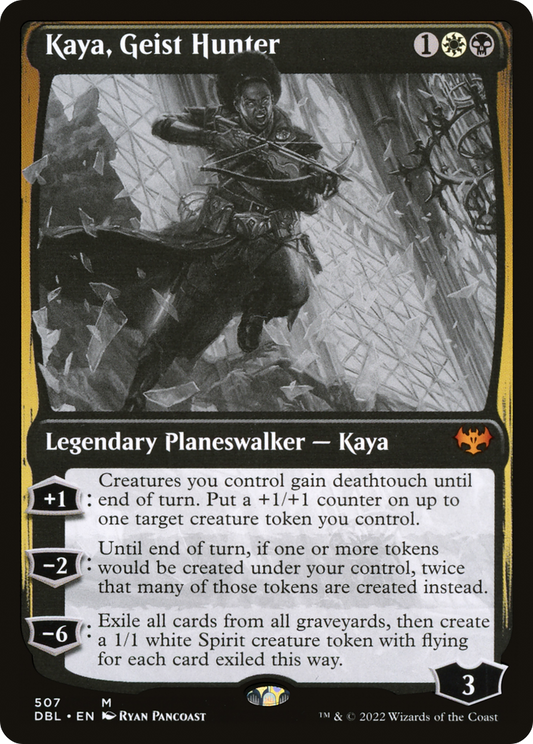 Kaya, Geist Hunter (DBL-507) - Innistrad: Double Feature - Premium MTG Single from Wizards of the Coast - Just $0.79! Shop now at Game Crave Tournament Store