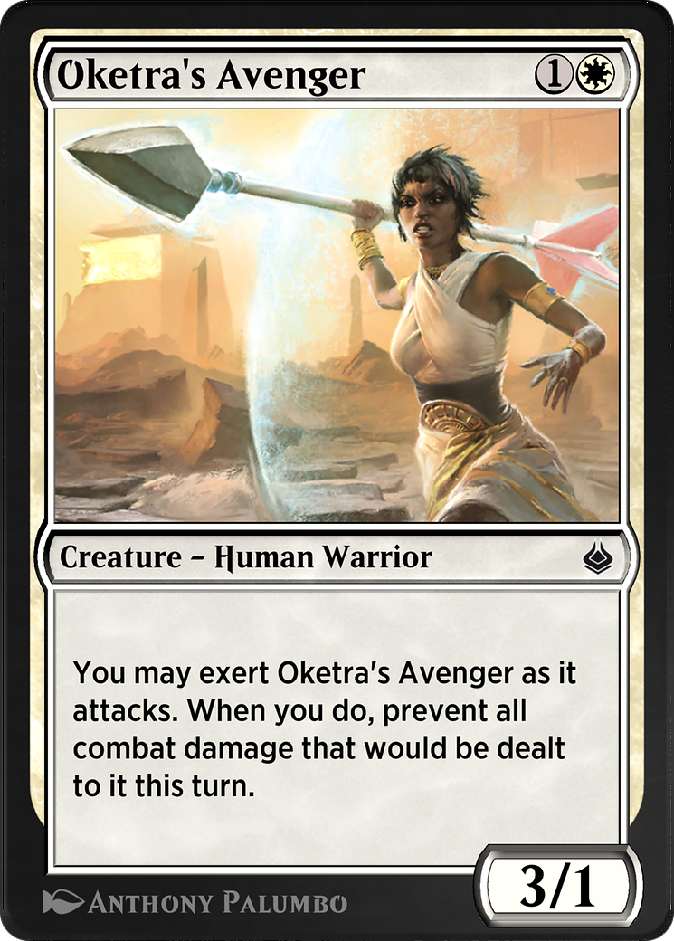 Oketra's Avenger (AKR-029) - Amonkhet Remastered - Premium MTG Single from Wizards of the Coast - Just $0! Shop now at Game Crave Tournament Store