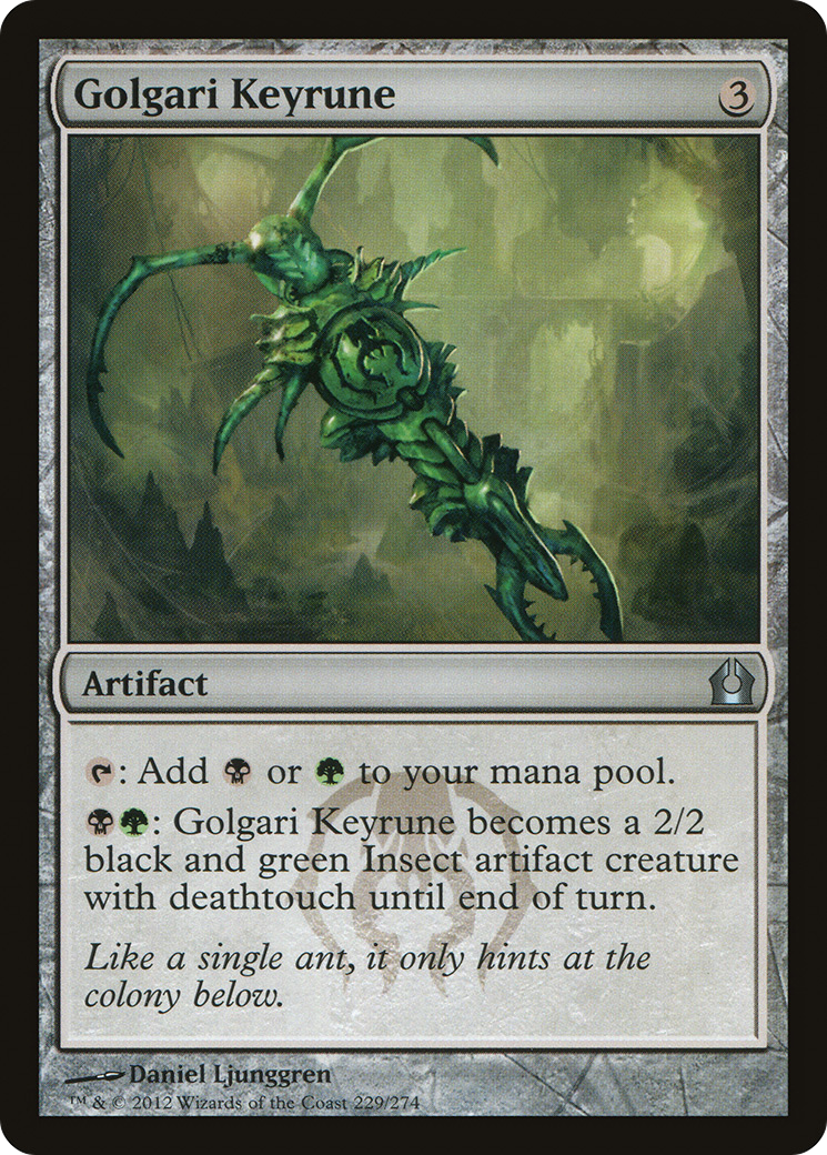 Golgari Keyrune (RTR-229) - Return to Ravnica Foil - Premium MTG Single from Wizards of the Coast - Just $0.45! Shop now at Game Crave Tournament Store