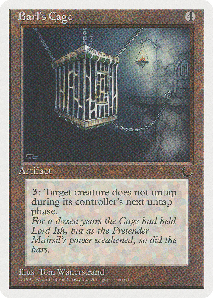 Barl's Cage (CHR-094) - Chronicles - Premium MTG Single from Wizards of the Coast - Just $0.08! Shop now at Game Crave Tournament Store