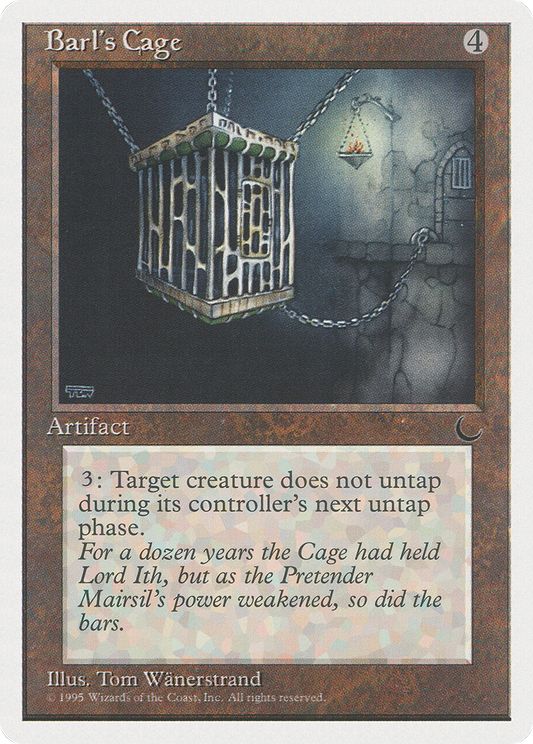 Barl's Cage (CHR-094) - Chronicles - Premium MTG Single from Wizards of the Coast - Just $0.08! Shop now at Game Crave Tournament Store