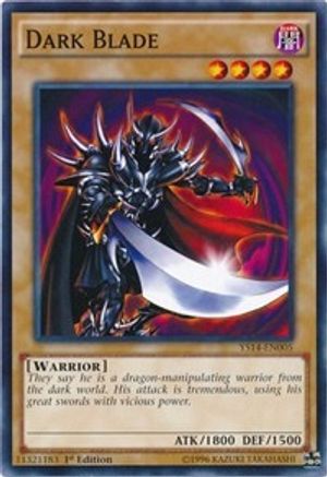 Dark Blade (YS14-EN005) - Super Starter: Space-Time Showdown 1st Edition - Premium Yugioh Single from Konami - Just $0.25! Shop now at Game Crave Tournament Store