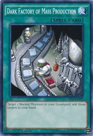 Dark Factory of Mass Production (YS14-EN029) - Super Starter: Space-Time Showdown 1st Edition - Premium Yugioh Single from Konami - Just $0.25! Shop now at Game Crave Tournament Store