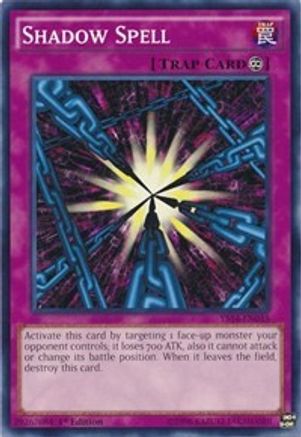 Shadow Spell (YS14-EN035) - Super Starter: Space-Time Showdown 1st Edition - Premium Yugioh Single from Konami - Just $0.25! Shop now at Game Crave Tournament Store