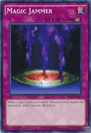 Magic Jammer (YS14-EN039) - Super Starter: Space-Time Showdown 1st Edition - Premium Yugioh Single from Konami - Just $0.29! Shop now at Game Crave Tournament Store