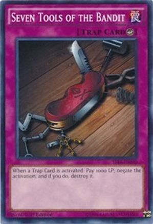 Seven Tools of the Bandit (YS14-EN040) - Super Starter: Space-Time Showdown 1st Edition - Premium Yugioh Single from Konami - Just $0.25! Shop now at Game Crave Tournament Store