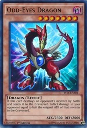 Odd-Eyes Dragon (YS14-ENA01) - Super Starter: Space-Time Showdown Power-Up Pack 1st Edition - Premium Yugioh Single from Konami - Just $0.31! Shop now at Game Crave Tournament Store