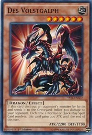 Des Volstgalph (YS14-ENA02) - Super Starter: Space-Time Showdown Power-Up Pack 1st Edition - Premium Yugioh Single from Konami - Just $0.41! Shop now at Game Crave Tournament Store