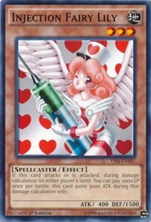 Injection Fairy Lily (YS14-ENA07) - Super Starter: Space-Time Showdown Power-Up Pack 1st Edition - Premium Yugioh Single from Konami - Just $0.43! Shop now at Game Crave Tournament Store