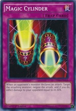 Magic Cylinder (YS14-ENA14) - Super Starter: Space-Time Showdown Power-Up Pack 1st Edition - Premium Yugioh Single from Konami - Just $0.42! Shop now at Game Crave Tournament Store