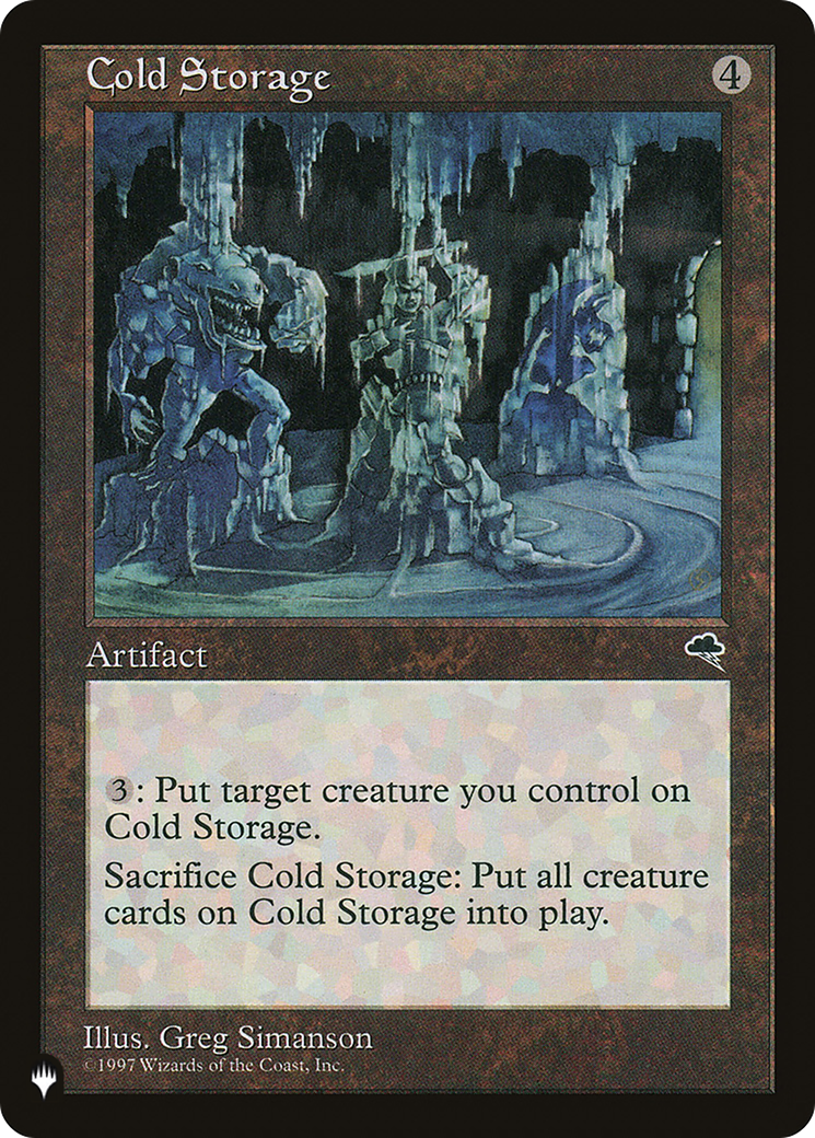 Cold Storage (PLIST-341) - The List - Premium MTG Single from Wizards of the Coast - Just $0.46! Shop now at Game Crave Tournament Store