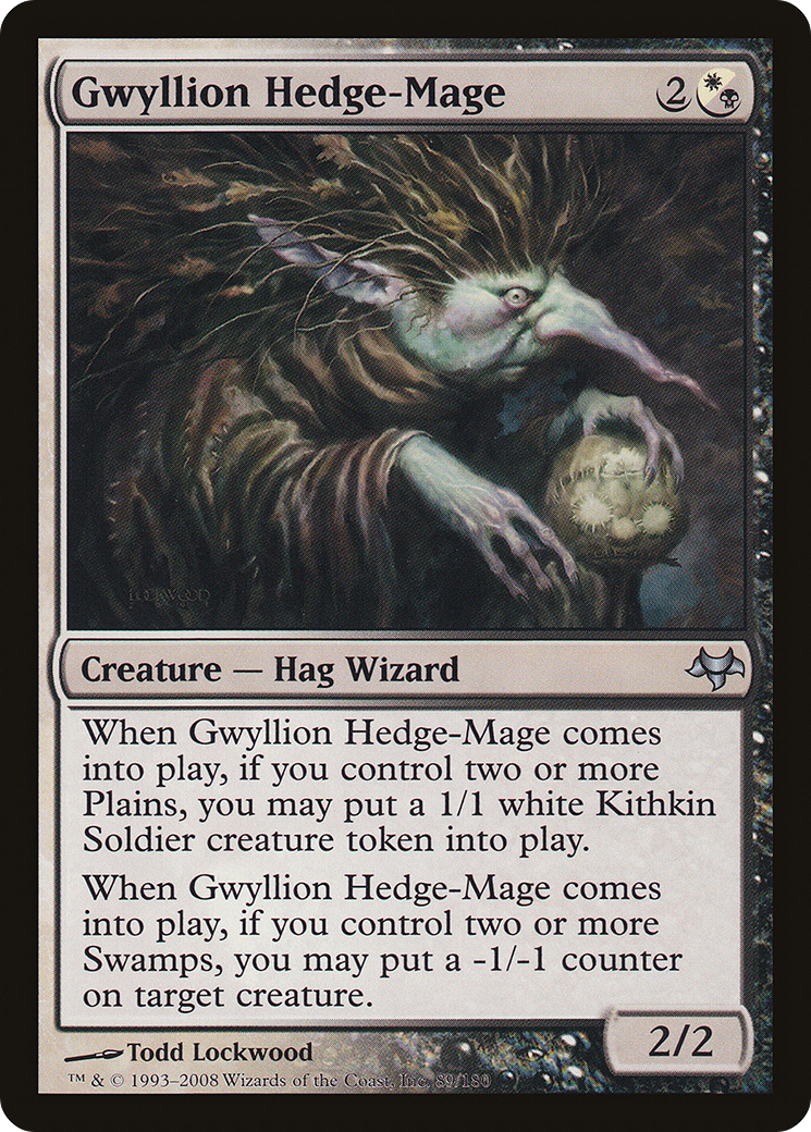 Gwyllion Hedge-Mage (EVE-089) - Eventide - Premium MTG Single from Wizards of the Coast - Just $0.25! Shop now at Game Crave Tournament Store