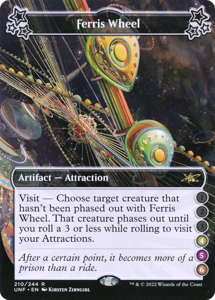 Ferris Wheel (UNF-210) - Unfinity - Premium MTG Single from Wizards of the Coast - Just $0.26! Shop now at Game Crave Tournament Store