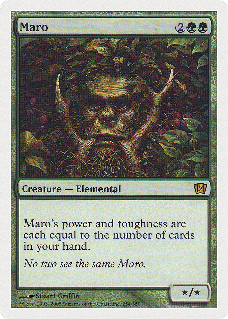 Maro (9ED-254) - Ninth Edition - Premium MTG Single from Wizards of the Coast - Just $0.13! Shop now at Game Crave Tournament Store