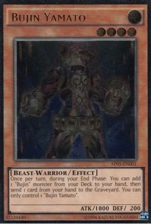 Bujin Yamato (AP05-EN001) - Astral Pack 5 Unlimited - Premium Yugioh Single from Konami - Just $33.95! Shop now at Game Crave Tournament Store