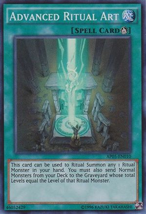 Advanced Ritual Art (AP05-EN010) - Astral Pack 5 Unlimited - Premium Yugioh Single from Konami - Just $0.29! Shop now at Game Crave Tournament Store