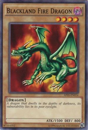 Blackland Fire Dragon (AP05-EN014) - Astral Pack 5 Unlimited - Premium Yugioh Single from Konami - Just $1.02! Shop now at Game Crave Tournament Store