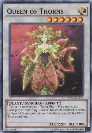 Queen of Thorns (AP05-EN019) - Astral Pack 5 Unlimited - Premium Yugioh Single from Konami - Just $2.44! Shop now at Game Crave Tournament Store