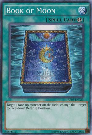 Book of Moon (AP05-EN022) - Astral Pack 5 Unlimited - Premium Yugioh Single from Konami - Just $0.26! Shop now at Game Crave Tournament Store