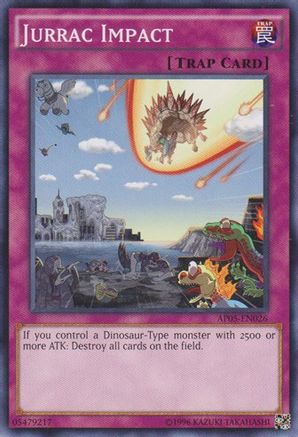 Jurrac Impact (AP05-EN026) - Astral Pack 5 Unlimited - Premium Yugioh Single from Konami - Just $0.23! Shop now at Game Crave Tournament Store