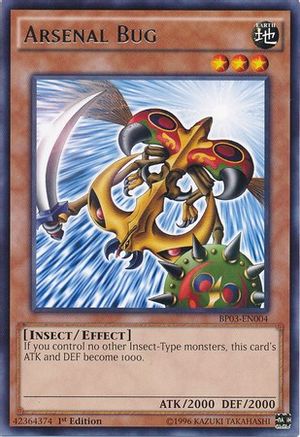 Arsenal Bug (BP03-EN004) - Battle Pack 3: Monster League 1st Edition - Premium Yugioh Single from Konami - Just $0.08! Shop now at Game Crave Tournament Store