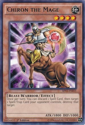 Chiron the Mage (BP03-EN015) - Battle Pack 3: Monster League 1st Edition - Premium Yugioh Single from Konami - Just $0.08! Shop now at Game Crave Tournament Store