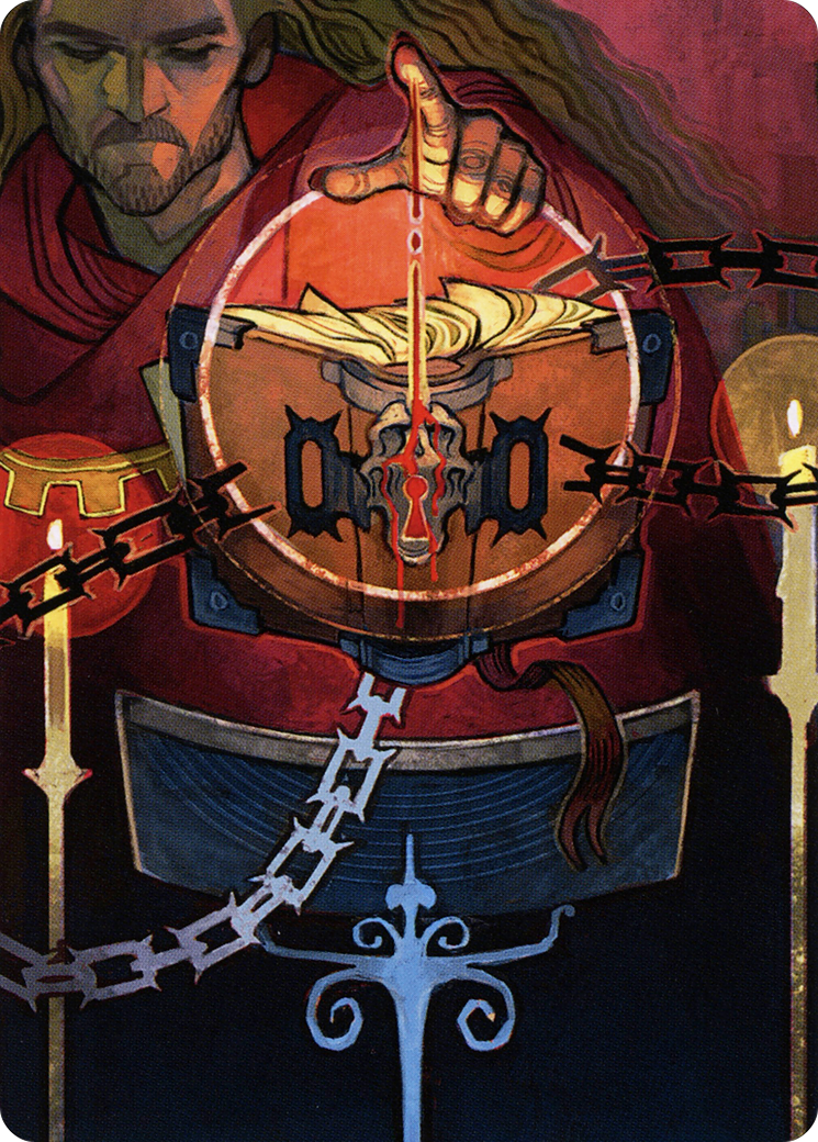 Sign in Blood // Sign in Blood (ASTX-072) - Strixhaven Art Series (Borderless) - Premium MTG Single from Wizards of the Coast - Just $0! Shop now at Game Crave Tournament Store