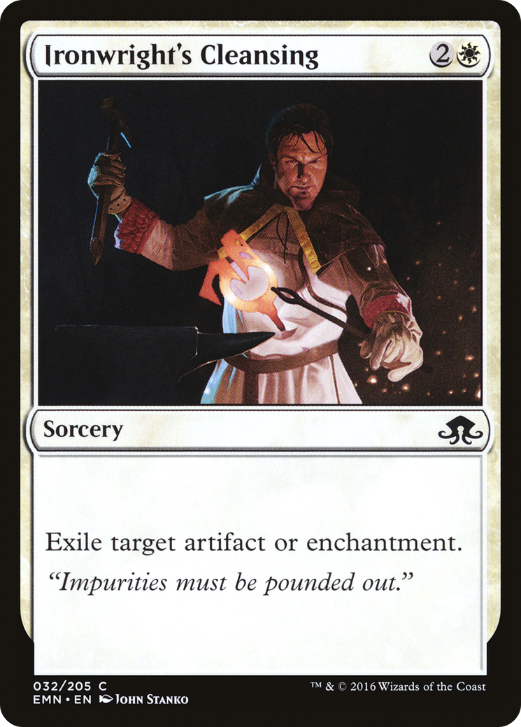 Ironwright's Cleansing (EMN-032) - Eldritch Moon - Premium MTG Single from Wizards of the Coast - Just $0.08! Shop now at Game Crave Tournament Store