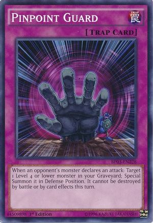 Pinpoint Guard (BP03-EN228) - Battle Pack 3: Monster League 1st Edition - Premium Yugioh Single from Konami - Just $0.26! Shop now at Game Crave Tournament Store