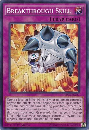 Breakthrough Skill (BP03-EN227) - Battle Pack 3: Monster League 1st Edition - Premium Yugioh Single from Konami - Just $0.18! Shop now at Game Crave Tournament Store