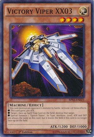 Victory Viper XX03 (BP03-EN021) - Battle Pack 3: Monster League 1st Edition - Premium Yugioh Single from Konami - Just $0.08! Shop now at Game Crave Tournament Store