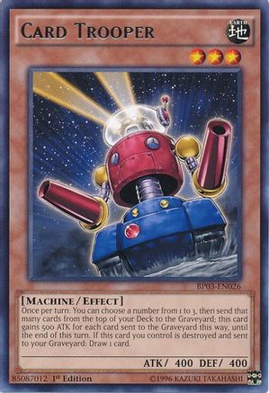 Card Trooper (BP03-EN026) - Battle Pack 3: Monster League 1st Edition - Premium Yugioh Single from Konami - Just $0.08! Shop now at Game Crave Tournament Store