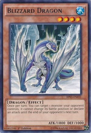 Blizzard Dragon (BP03-EN031) - Battle Pack 3: Monster League 1st Edition - Premium Yugioh Single from Konami - Just $0.53! Shop now at Game Crave Tournament Store