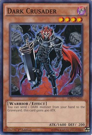 Dark Crusader (BP03-EN035) - Battle Pack 3: Monster League 1st Edition - Premium Yugioh Single from Konami - Just $0.26! Shop now at Game Crave Tournament Store