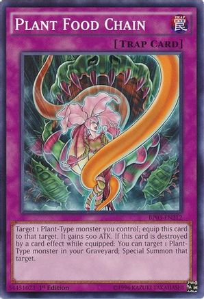 Plant Food Chain (BP03-EN212) - Battle Pack 3: Monster League 1st Edition - Premium Yugioh Single from Konami - Just $0.08! Shop now at Game Crave Tournament Store