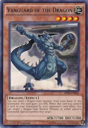Vanguard of the Dragon (BP03-EN060) - Battle Pack 3: Monster League 1st Edition - Premium Yugioh Single from Konami - Just $0.08! Shop now at Game Crave Tournament Store